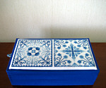 Blue Tile Stitched by daikaさん