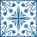 Blue Tile 06