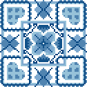 Blue Tile 12