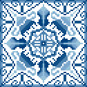 Blue Tile 13