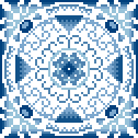 Blue Tile 18