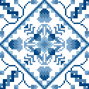Blue Tile 19