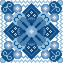 Blue Tile 22