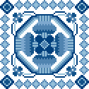 Blue Tile 24