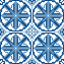 Blue Tile 26