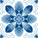 Blue Tile 27