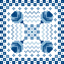 Blue Tile 32