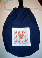 Music Bear Stitched by March Rabbit